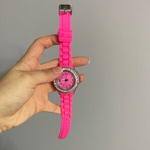 Pink kid watch